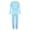 Sky Blue, variant on Two-Piece Pants Sets Suit, Women Two-Piece Casual Pants Sets Long Sleeve Round Neck Homewear Sports Suit