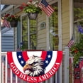 thumbnail image 4 of PATLOLLAV Patriotic American Fan Flag Independence Day Decorative Fan-Shaped Flag, Polyester Printed Hanging Flag for Holiday Parties, Garden Layouts & Patriotic Displays, 4 of 6