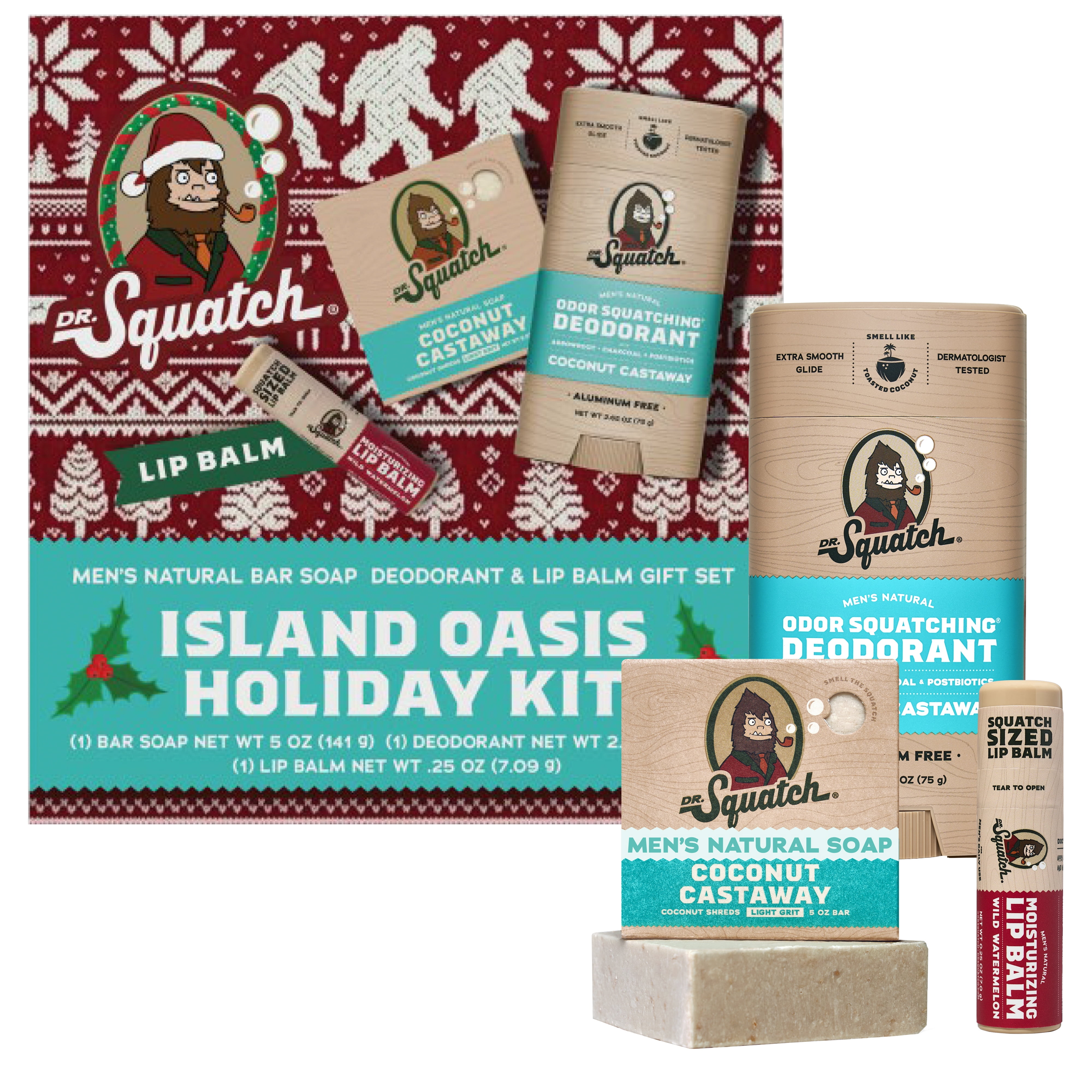 Old Spice Holiday Gift Pack for Men, Fiji Scent, Body Wash