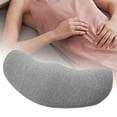 thumbnail image 6 of YWMJZEU Waist Cushion Waist Cushions Simple Washable Lumbars Support Cushion Memory Foam Gray, 6 of 9