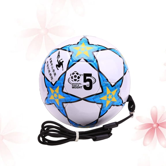 Raindrops Kids Soccer Round PVC Football for Training and Outdoor Sports 1Set for Fan Gear