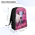 thumbnail image 4 of Easygdp Flower Field Cow Mochila Versátil y Elegante: Comodidad, Almacenaje y Durabilidad para la Universidad, Trabajo, Viajes y Uso Diario, 4 of 8