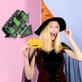 thumbnail image 2 of Ofertas Únicas 1 Pc Clips para el Cabello Estilo Castillo de Halloween para Mujeres 2.76" de Largo Negro, Verde, 2 of 3