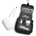 thumbnail image 3 of Brookstone Large Hanging Toiletry Cosmetic Organizer Bag for Travel, Black, 3 of 7