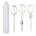 thumbnail image 2 of Clearance Food Blender under $10,Mini Hand Mixer Handheld Kitchen Mixer Egg Beater USB Rechargeable Hand Mixer For Baking Cake Egg White Yeast Dough Include 3 Stainless Whisk, 2 of 9