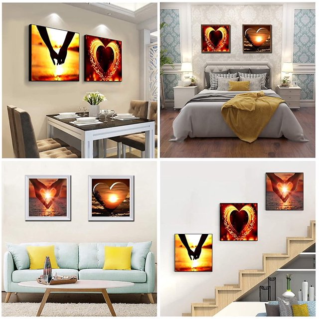 CARBONLIKE 5d Diamond Painting, 4pcs Diy Diamond Bordado Kit completo, Diamond Paintings Ni?os Adultos C LingWen 8390615967907