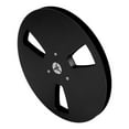 thumbnail image 1 of 1/4 7 Inch Empty Tape Reel 3 Holes, Aluminum Alloy Open Reel Takeup Reel for Nab, 1/4 Empty Tape Up Reel to Reel Small Hub Adapter Opening Machine Part Tape Take Up Reel for, 1 of 7