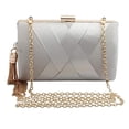 thumbnail image 3 of Bolso de Noche Zulema de Seda con Colgante 2 Piezas para Mujer, 3 of 8