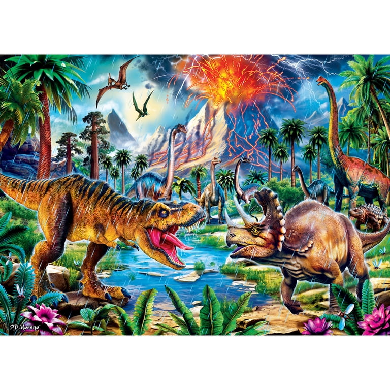 Trefl Jurassic World 1000 Piece Puzzle - Dinosaur Jigsaw For Adults & Teens Ages 14+