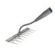thumbnail image 4 of Rastrillo desmalezador de metal resistente para jardín, herramienta para cultivar, labrar tierra, parterres y jardines. 8 dientes, 4 of 8