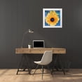 thumbnail image 3 of Greene, Taylor 12x12 White Modern Wood Framed Museum Art Print Titled - SCRIPTED WILD SUNFLOWER II, 3 of 4