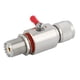 thumbnail image 3 of UHF Coaxial Lightning Arrester, High Surge Power Capability Lightning Arrestor Female To Female 0.1dB Insertion Loss Metal  For HAM Radio Gear, 3 of 8