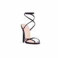thumbnail image 2 of Verano nuevo estilo de gran tamaño atado zapatos romanos chanclas tacones altos Wmkox8yii shjk3758, 2 of 4