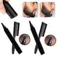 thumbnail image 2 of Pluma de relleno de barba de cuatro puntas, forma de reparación de barba de hombres de cepillo de pluma de peluquero, mejora eficazmente el vello facial a prueba de agua oso de fresa  Electrónica, 2 of 4