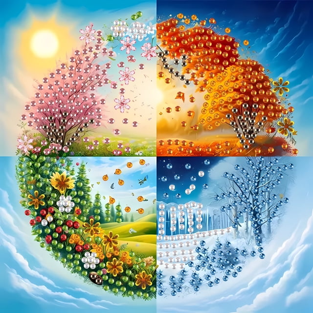 Nuevo set de pintura con diamantes 5D irregulares, set de pintura con diamantes para adultos, set de pintura con diamantes de cristal sin marco de 15×20 pulgadas (40×50 cm).