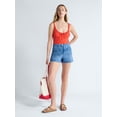 thumbnail image 2 of Free Assembly Women's and Women's Plus Cinched Neck One Piece Swimsuit, Sizes XS-3X, 2 of 5