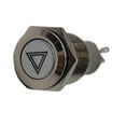 thumbnail image 2 of 2Pcs 16mm Universal led lámpara de advertencia de peligro shamjiam Interruptor de botón de luz, 2 of 9