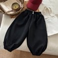 thumbnail image 2 of WERYOUNG Boys Jogger Pants Elastic Waistband Wide Leg Sweatpants Kids Comfortable Everyday Wear Trousers 18-24 Months, 2 of 4