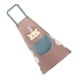 thumbnail image 3 of Delantal Delantal sin mangas de PVC ajustable Correa de bolsillo Babero de cocina Accesorio de cocina, Tipo 1, Rosa Advancent HA003455-02, 3 of 6