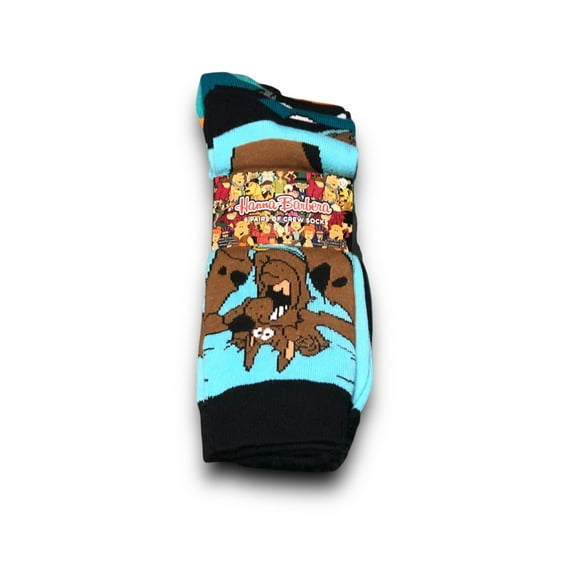 Hanna-Barbera Characters Men's Crew Socks - (6 Pairs)