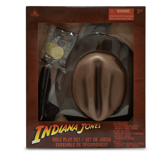 Disney Park Indiana Jones Costume Accessory Set for Kids New with Box
