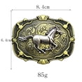 thumbnail image 2 of Cinturón con hebilla Running Horse Vintage Western Cowboy para hombre, 2 of 3