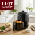 thumbnail image 5 of EAF-1121X Personal 1.1 Qt. Compact Space Saving Electric Hot Air Fryer Oil-Less Healthy Cooker, Timer & Temperature Controls, 1000W Black, 5 of 5