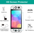 thumbnail image 4 of Carrying Case for Nintendo Switch OLED, Hard Protective Case, Storage Bag Accessories Include Screen Protector & Thumb Grips & Wrist Strap, Handheld Game Console Handbag Set, 4 of 6