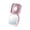 Pink, variant on Jubipavy Portable Mirror Fan, 3-Speed USB Rechargeable Mini Fan with Makeup Mirror & Lanyard, 4 Colors