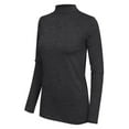 thumbnail image 3 of MixMatchy Women's Mock Neck Long Sleeve Slim Fit Sweater Top, 3 of 3