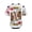 1, variant on LGBT Pride Rainbow Gradient Print Active Baseball Jersey for Men and Women, LGBT LGBTQ+ pride month gifts Button Down Women’s Baseball Team Shirts.