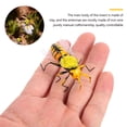thumbnail image 4 of MasteelfCA 4Pcs Garden Bee Figurines Simulation Insect Decoration Gardening Supplies, 4 of 7