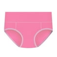 thumbnail image 2 of Gibobby Verano calzoncillos adelgazantes Calzoncillos Patchwork Color Ropa interior Bragas Bikini Sólido Calzoncillos para mujer Bragas Íntimos （Rosa， 4XL), 2 of 4