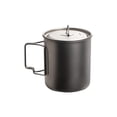 thumbnail image 4 of Titanium Pot Backpacking Ligero con asa plegable Taza de café para acampar para 420ML Zulema Taza al aire libre de titanio, 4 of 8