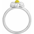 thumbnail image 2 of Stackable Expressions Sterling Silver Jonquil Ring, 2 of 7