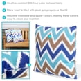 thumbnail image 3 of Sunnydaze 17" x 17" Chevron Bliss Polyester Square Decorative Throw Pillow, 2 Count, 3 of 7