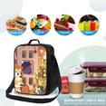 thumbnail image 4 of Kowoue Bluey Pattern Insulated Lunch Bag – Waterproof 600D Oxford Thermal Tote with Adjustable Shoulder Strap , Triple-Layer Design for Fresh Food, 4 of 7