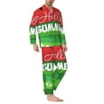 thumbnail image 2 of Balery Watermelon Hello Summer Pattern Pajama Sets for Men Long Sleeve 2 Piece Sleepwear Loungewear Sets Soft PJ's with Pockets Long Sleeve Comfy Pj Sets-XX-Large, 2 of 7