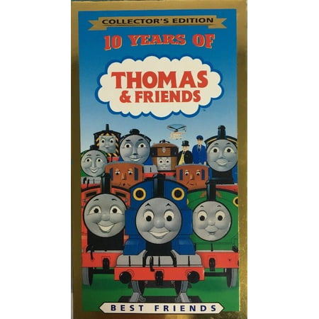 10 YEARS OF THOMAS & Friends-BEST FRIENDS VHS COLLECTOR'S EDITION TESTED