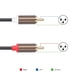 thumbnail image 5 of Cable XLR de 3 Núcleos de 2 A 2 X LR, Mezclador, Amplificador de Potencia, Altavoz Activo, Micrófono, Cable de Audio de 1,5 Metros, 5 of 9