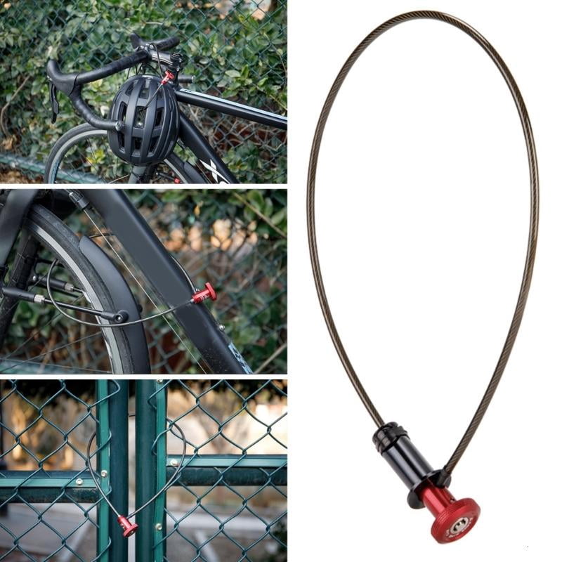 CEORPER Easy Carry Mountain Bikes Safety Equipment Cycling Security Cable Lock