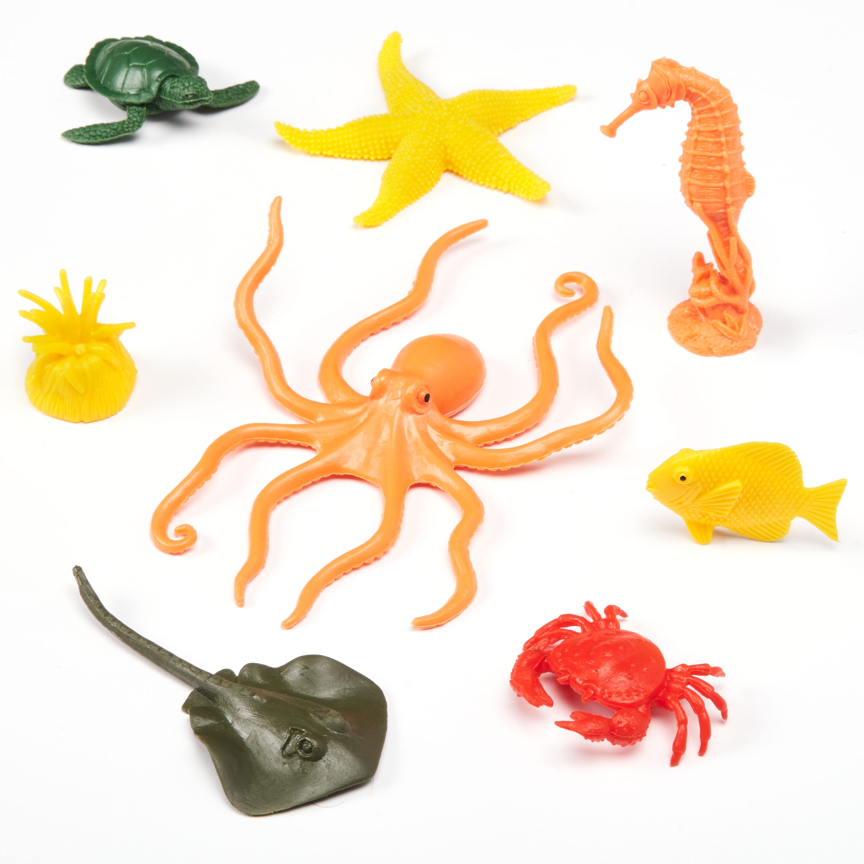 Adventure Force 55-Piece Jumbo Bucket Play Set, Ocean Animals Adventure Force 55-Piece Jumbo Bucket Play Set, Ocean Animals