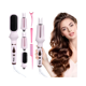 thumbnail image 2 of Rizadora Cabello Automatico Cerámica Con Plancha De Cabello Belug Rosa, 2 of 5