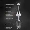 thumbnail image 3 of Hand Food Chopper Manual Food Processor Vegetable Quick Chopper Stainless Steel Onion Chopper for Garlic Salad Nuts Herbs, 3 of 8