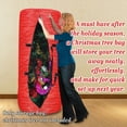 thumbnail image 3 of SUNNYOUTDOOR Christmas Tree Storage Bag Large Artificial Disassembled Christmas Tree Carry Bag (9ft, Red), 3 of 4