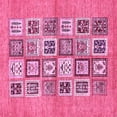 thumbnail image 1 of Ahgly Company Indoor Square Abstract Pink Modern Area Rugs, 8' Square, 1 of 4