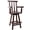 Brown, variant on Rustic Bar Stool with 360° Swivel - Fir Wood Construction, Wide Armrest, Brown, 24L x 21.6W x 49.6H, Tall Bistro Chair for Kitchen Island, Dining Room, Pub