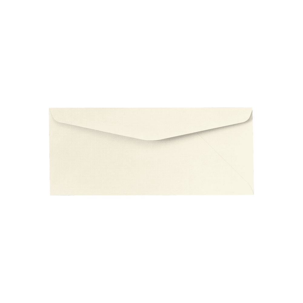 LUXPaper #10 Regular Envelopes, 4 1/8 x 9 1/2, Natural Linen, 500/Pack