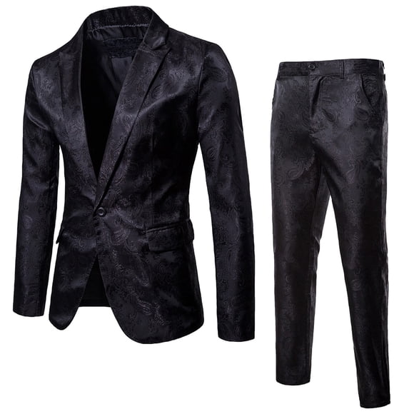 TopLLC Mens Shorts, Coat pants Shorts Men’s Suit Slim 2-Piece Suit Business Wedding Party Jacket Coat & Pants