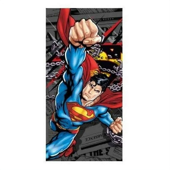 Superman Daily News" Beach Towel 30"x60""